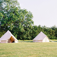 Vente flash Grande tente indienne pour 8 à 10 personnes Grande tente de camping en plein air imperméable 4 saisons