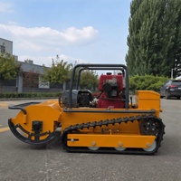 Pengiriman Gratis SDLOT Mesin Pemotong Rumput Robot 2-Tak Kelas Industri Bersertifikasi CE EPA EURO5 untuk Rumah Tangga dengan Kotak Rumput 150L