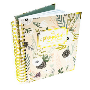 สมุดบันทึกแบบสันห่วงทองปกแข็งพิมพ์ลายตามสั่ง พร้อมกล่องใส่ - Product Image 4