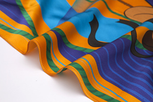 Pañuelo Cuadrado de Algodón 3068 con Estampado <span class=keywords><strong>Digital</strong></span> Personalizado, Estilo Casual, Tecnología de Pulverización en Caliente para Diversas Ocasiones - Product Image 2