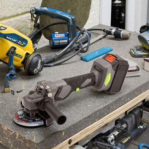 Amoladora Angular Inalámbrica Industrial de 20V con Motor sin Escobillas, Disco de Pulir de 125mm, Interruptor de Gatillo/Deslizante, Batería de Litio de 4.0/6.0/8.0Ah para Bricolaje - Product Image 4