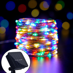 <span class=keywords><strong>Guirnalda</strong></span> de luces decorativas de Navidad para exteriores <span class=keywords><strong>LED</strong></span>, <span class=keywords><strong>guirnalda</strong></span> de fiesta de jardín con energía <span class=keywords><strong>Solar</strong></span> impermeable para temporada festiva - Product Image 3