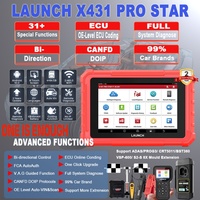 Herramienta de Diagnóstico para Analizar Motores X431 Pro Star Elite, Pantalla Táctil de 8 Pulgadas, Android 10.0, Compatibilidad Universal para Todos los Autos