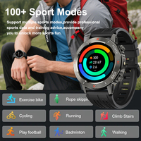 SENBONO S81PRO Smartwatch Unisex con Linterna LED OLED, Resistencia al Agua IP68, Contesta Llamadas, Batería de Larga Duración, Monitor de Actividad para iOS y Android