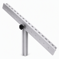 Support de montage solaire en aluminium anodisé anti-corrosion Neovehicle 6005-T5 pour systèmes photovoltaïques montés sur véhicule, installation facile