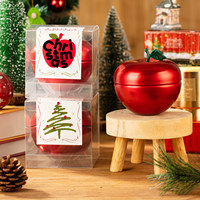 Boîtes en papier personnalisées pour biscuits de Noël, vente en gros, logo personnalisé, emballage cadeau recyclable, boîtes à biscuits personnalisées
