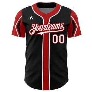 Custom baseball shirt en trainingsshirt met full sublimatie design, complete team uniform set voor competitiewedstrijden en training - Product Image 2