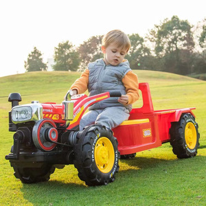 Tractor eléctrico de juguete para niños SY506-C, vehículo de plástico para montar, para niños de 2 a 4 años, para jugar al aire libre - Product Image 1