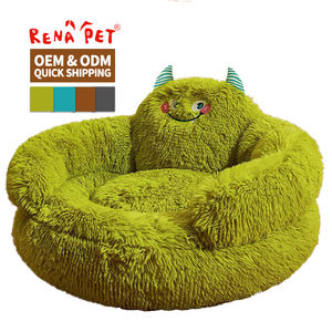 Hersteller Großhandel Haustier Lieferant Niedliches Design Plüsch Katze Hund Schlafs ofa - Product Image 1