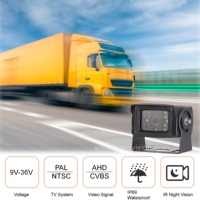 AHD 1080P 720P caméra arrière de sécurité sauvegarde latérale vue arrière remorque autobus scolaire chariot élévateur caméra