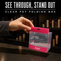 Boîtes en plastique PP PVC PET imprimées en couleur pour l'emballage extérieur de cosmétiques, d'électronique grand public, de bijoux, d'aliments et d'autres produits