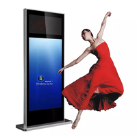Kiosco Interactivo con Pantalla Táctil WiFi, Señalización Digital LCD de 86 Pulgadas, Pantalla Publicitaria para Interiores/Exteriores, Centros Comerciales