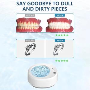 Máquina de Limpieza Ultrasónica de 49Khz, Gran Capacidad de 350ML, Limpiador Profesional para Gafas, Joyas y Artículos del Hogar - Product Image 3