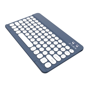 Logotipo personalizado Tecla redonda de 10 pulgadas para teclado Bluetooth Compatible con Android para Samsung S10 FE y para el sistema Windows Nuevo soporte - Product Image 1