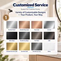 Panier de Douche d'Angle Triangulaire Moderne Écologique en Acier Inoxydable à Fixation Murale pour Salle de Bain d'Hôtel