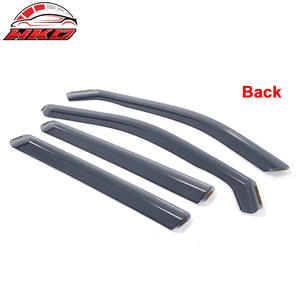 Pare-soleil et pare-pluie en acrylique pour Toyota Highlander 20-25, à installer dans les canaux des fenêtres - Product Image 5