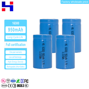 Литий-ионный аккумулятор 16300 3.7V 950MAH, цилиндрический литий-ионный элемент питания - Product Image 2