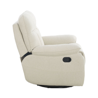 Planeur pivotant SX-81597-1 inclinable manuel tissu confortable meubles de maison Design moderne pour salon chambre bois
