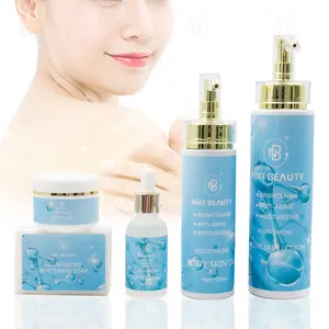 Commercio all'ingrosso coreano prodotti Skincare lumaca uomini donne vc glutatione cura della pelle Set