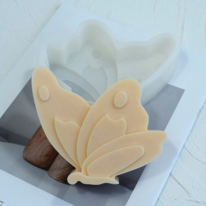 Butterfly Scented <b>Candle</b> <b>Mold</b> Transparent White DIY <b>Candle</b> Making Kit Home Decor Craft <b>Mold</b> - Product Image 4
