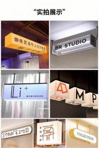 Tùy chỉnh-thực hiện treo tường và treo đèn Tag cho tất cả các cơ thể phát sáng Acrylic Hộp đèn biển quảng cáo dấu hiệu - Product Image 4