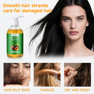 Ensemble shampooing et après-shampooing MOKERU à l'oignon, au romarin et à la biotine, sans sulfate, <span class=keywords><strong>duo</strong></span> pour la croissance des cheveux, anti-chute et anti-affinage, 500 ml - Product Image 4