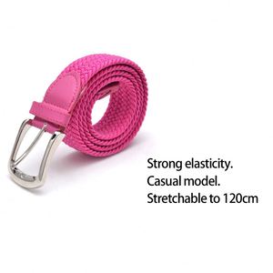 Custom Style Polyester Braided Stretch Belt Best Quality High Resilience Braided Belts - Product Image 6