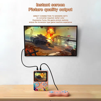 Nouveau G5 rétro Portable jeu vidéo intégré 500 jeux classiques ordinateur de poche TV deux joueurs Console de jeu Mini appareil de jeu pour les enfants