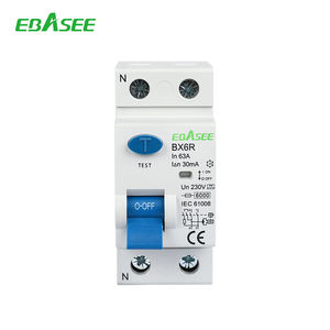 <span class=keywords><strong>Disjoncteur</strong></span> différentiel <span class=keywords><strong>AC</strong></span> RCCB 2P 4P 63A 100A 30mA Cuivre IEC 61008 6kA - Product Image 6