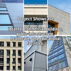 Revêtement des murs extérieurs Wiryshell, panneaux en fibro-ciment préfinis, bardage de façade de bâtiment - Product Image 4