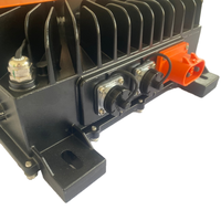 Chargeur de batterie de voiture portable 3,3 kW certifié CE, étanche IP67, 90V-265VAC 50Hz, en aluminium, refroidissement par air PFC