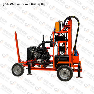 Venta directa de fábrica, transporte conveniente, plataforma de perforación de pozos de agua hidráulica con ruedas ampliamente utilizada, de gran tamaño, de la que se puede utilizar, de la que se puede usar, de la que se puede extraer más información - Product Image 2