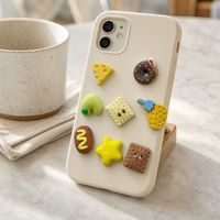 Nouveauté : Breloques décoratives en PVC pour coque de téléphone, breloques 3D en caoutchouc souple, accessoires DIY pour coque de téléphone, vente en gros