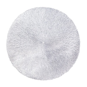IN MAGAZZINO Argento Non-Slip Da Pranzo di Forma Rotonda <span class=keywords><strong>Tovagliette</strong></span> IN <span class=keywords><strong>PVC</strong></span> Per La Decorazione Domestica, Set di 12 - Product Image 3