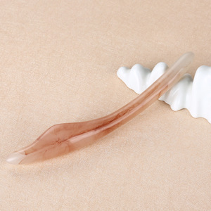 Bâton de massage facial en résine pour usage domestique, outil d'acupression, planche Gua Sha pour sculpter le corps entier - Product Image 2