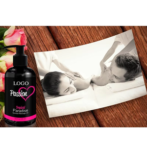 Aceite <span class=keywords><strong>de</strong></span> masaje sensual <span class=keywords><strong>de</strong></span> pasión natural <span class=keywords><strong>de</strong></span> etiqueta privada OEM olor fresco para momentos íntimos mejorados aceite corporal - Product Image 2