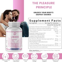 Haccp Libido Blend (60 Capsules) - Complément Alimentaire Naturel avec Maca, Ashwagandha, Vegan, Non-OGM, Sans Sucre
