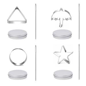 銅クッキーカッター卸売DIYベーキングツールクリエイティブラウンドと傘形状の金属型 - Product Image 2