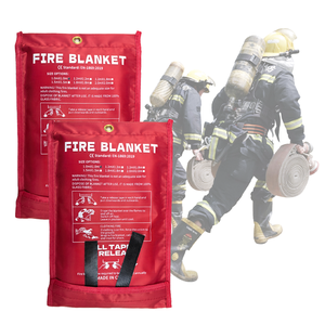 ผ้าไฟเบอร์กลาสหนา เป็นมิตรกับสิ่งแวดล้อม ได้รับการรับรองมาตรฐาน EN1869 สามารถตัดได้ ใช้เป็นผ้าห่มกันไฟสำหรับใช้ในบ้าน ป้องกันอัคคีภัย - Product Image 1