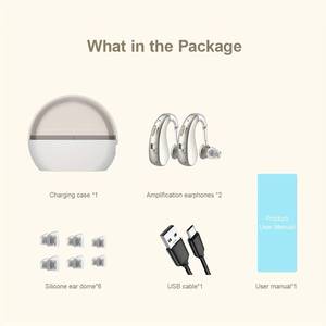 Aide auditive numérique rechargeable avancée pour les personnes âgées Technologie de réduction du bruit supérieure Qualité sonore claire et durable - Product Image 6