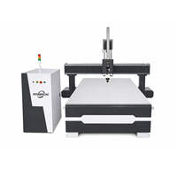 Router CNC de 3 Ejes Jinan Mosencnc 1325 con Husillo Refrigerado por Agua de 3.2kW, Control DSP y Mesa de Aluminio con Ranura en T para Madera