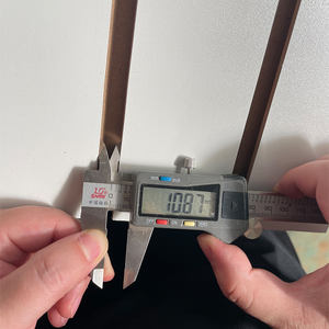 ألواح جدارية من ألواح MDF مغلفة بسعر منخفض بنمط 15/18 ، أرفف جدارية/أرفف سوبر ماركت بفتحة خشبية بسيطة - Product Image 3