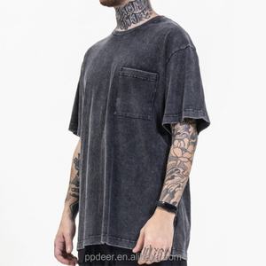 เสื้อยืดโอเวอร์ไซส์วินเทจแบบใหม่ สกรีนโลโก้ตามสั่ง - Product Image 4