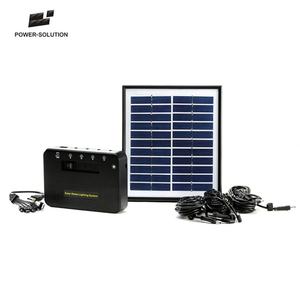 Sistema Solar Portátil para el Hogar con 4 Luces y Carga de Teléfono - Product Image 4