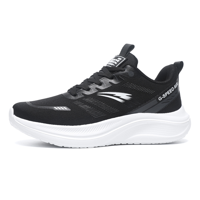 Men Quick Dry Mesh Running Shoes, Non-slip Thick Sole Casual Shoes for Outdoor Activities, OEM Factory Supply
