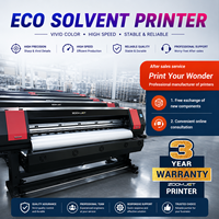 Impresoras de inyección de tinta de 1.3m, 1.6m, 1.8m, 3.2m con cabezal de impresión I3200 XP600 DX5 DX7, impresora eco-solvente para lona