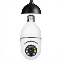 Kamera Keamanan Lampu WIFI Nirkabel Harga Pabrik Grosir Terbaru 360 Dengan Kamera Penglihatan Malam HD E27
