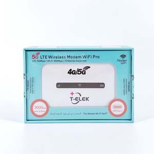 T-elek Hotspot <span class=keywords><strong>WiFi</strong></span> Móvil Personalizable, Router 4G LTE, <span class=keywords><strong>WiFi</strong></span> USB Inalámbrico de 150 Mbps, Mifis Desbloqueado Portátil <span class=keywords><strong>TM6</strong></span> - Product Image 4