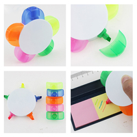 Stylo surligneur personnalisé avec logo, capuchon de protection anti-séchage, durée de vie prolongée, multicolore, à base d'eau, pour la peinture