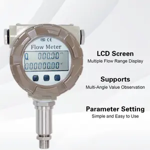 ステンレス<span class=keywords><strong>DN10</strong></span> DN50 RS485 4-20mA クランプフランジ式 デジタル軽油水メーター turbine <span class=keywords><strong>flow</strong></span> <span class=keywords><strong>meter</strong></span> - Product Image 4